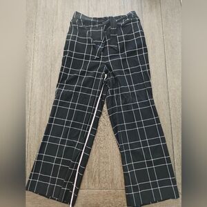 Worthington Black and White Plaid Pants